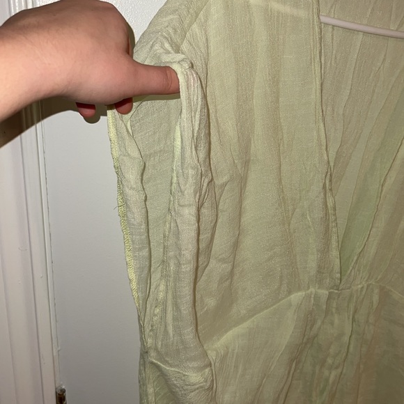 Lime Topshop Bathing suit Cover - Picture 4 of 6